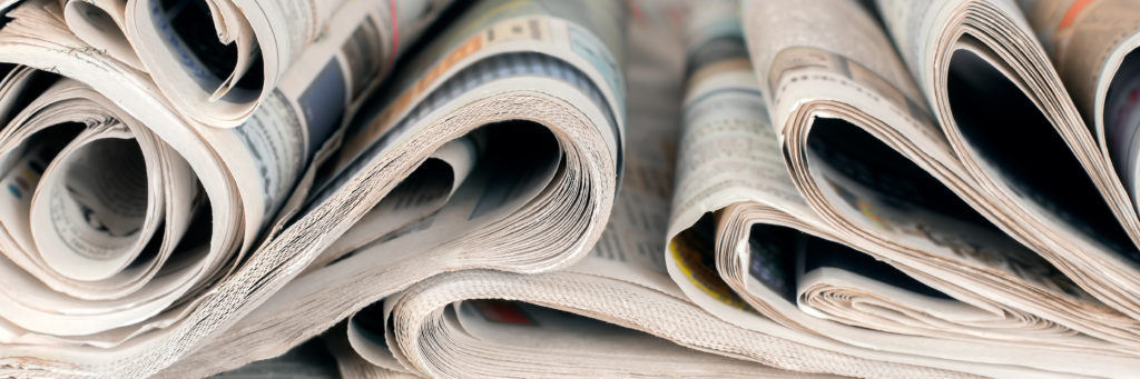 本や新聞などの活字も昔からある「情報コンテンツ」です。